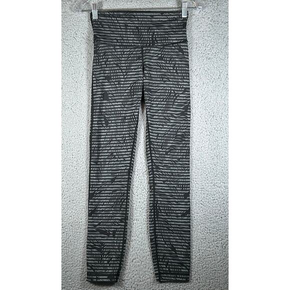 Lululemon Wunder Under Luxtreme Full-On Luon Leggings 4 Black High Rise training